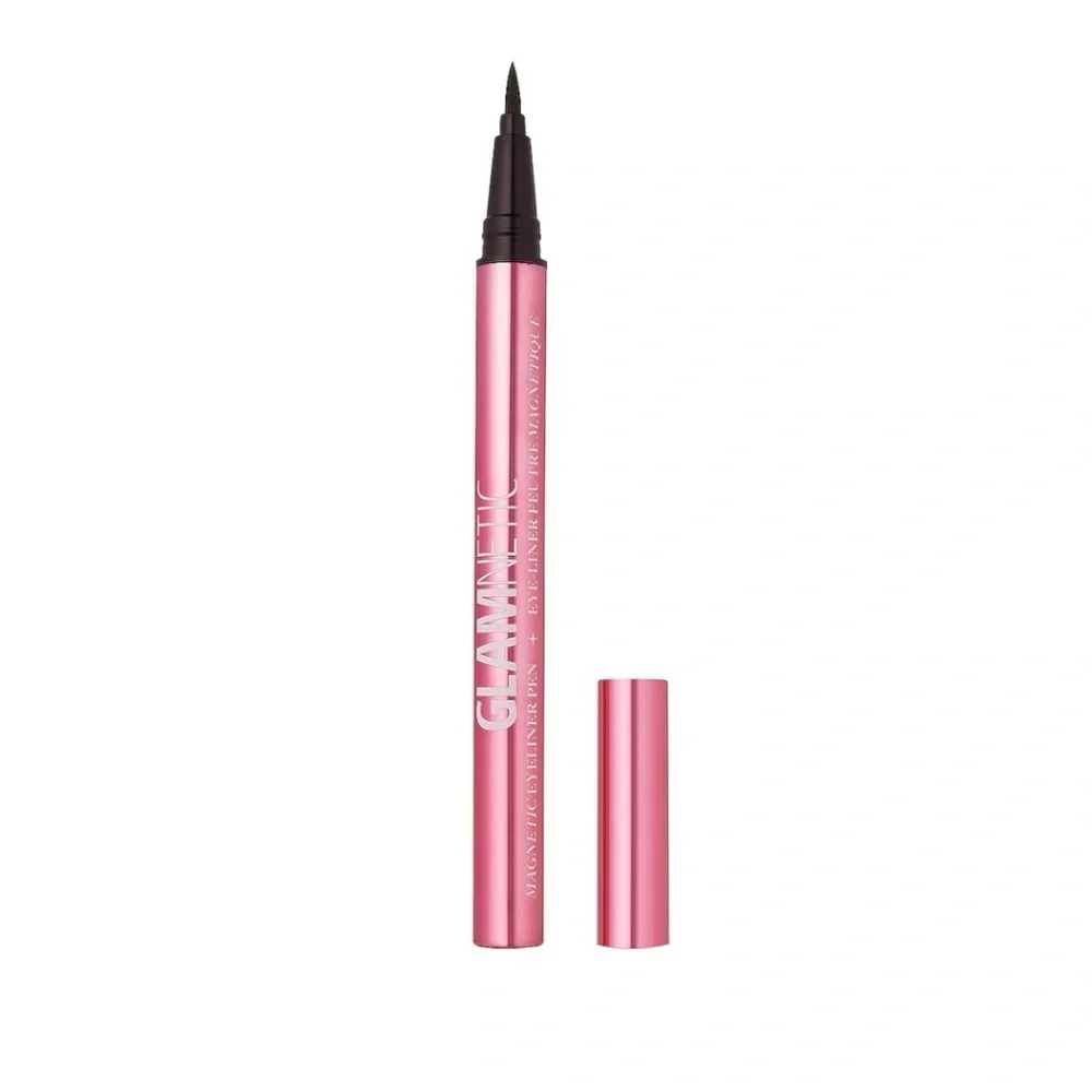 Glamnetic MAGNETIC Liquid Felt Tip Eyeliner Black (Adheres false lashes) NEW